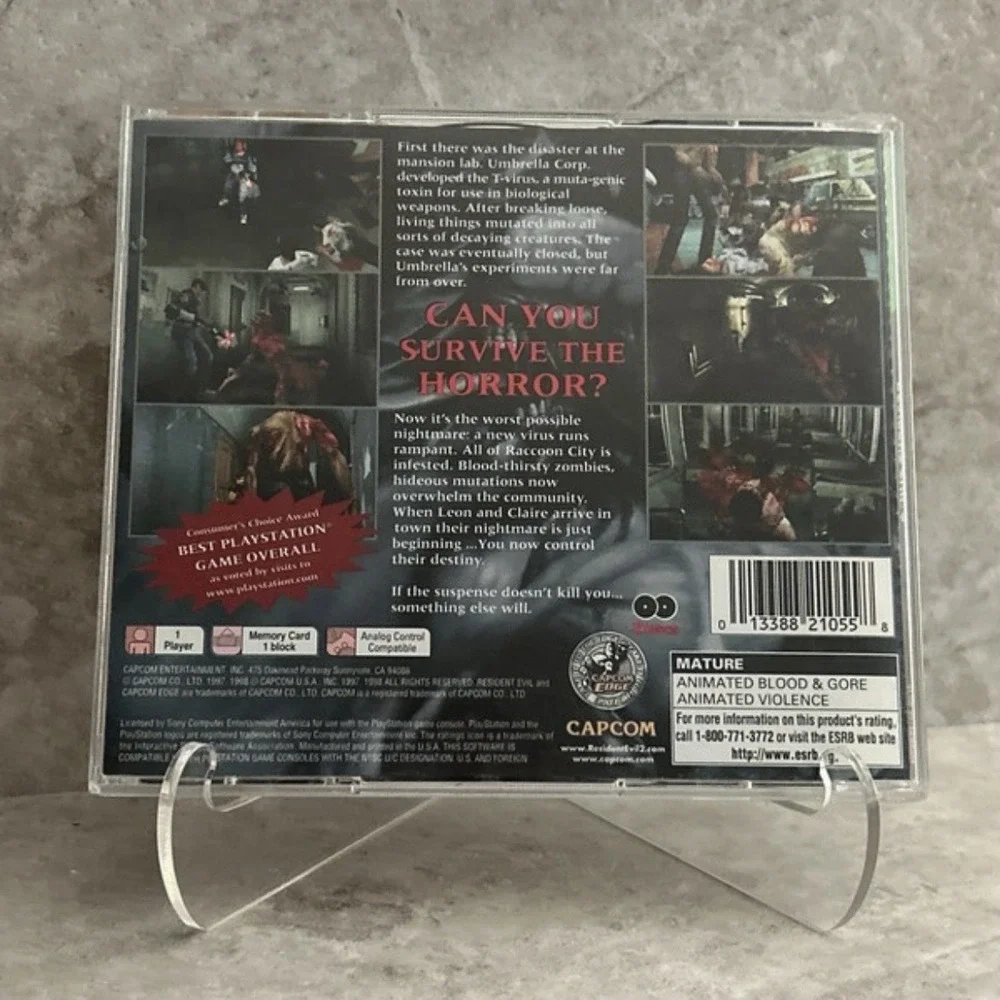 PS1 Resident Evil 2 Greatest Hits PlayStation CIB W/ REGISTRATION CARD